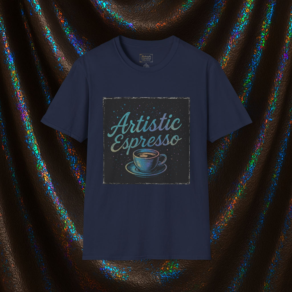 Artistic Espresso Graphic T-Shirt