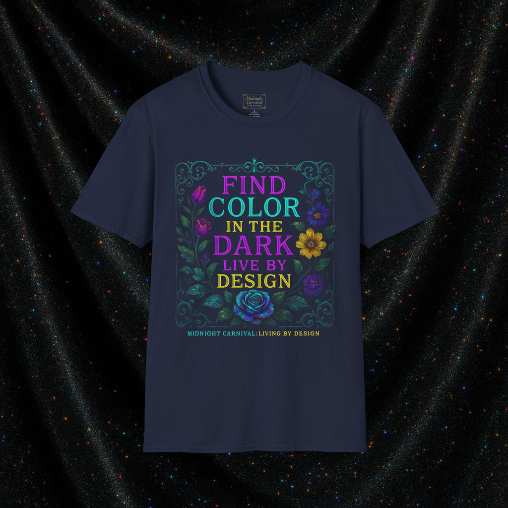 Finding Color in the Dark Graphic T-Shirt
