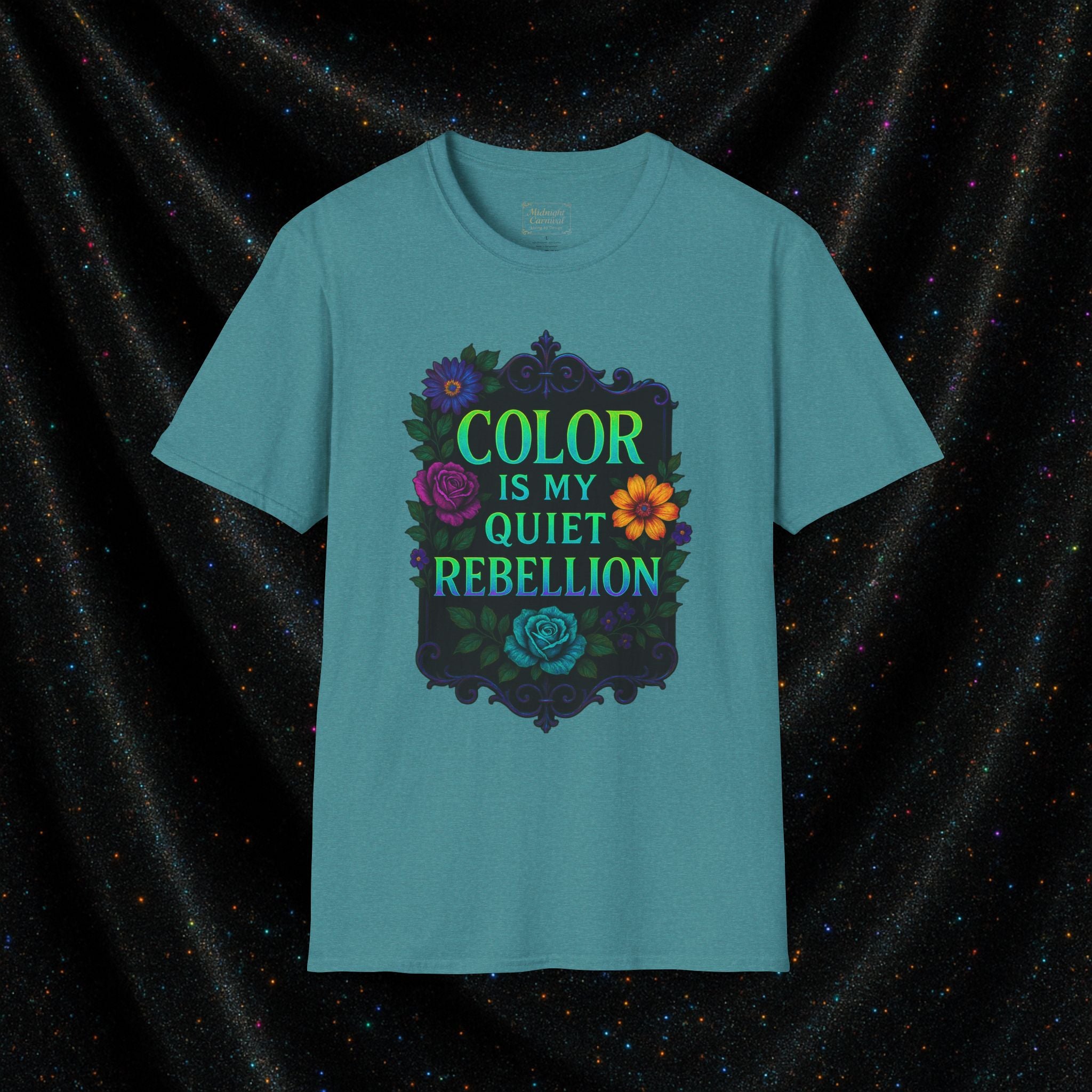 Color is My Quiet Rebellion Graphic T-Shirt