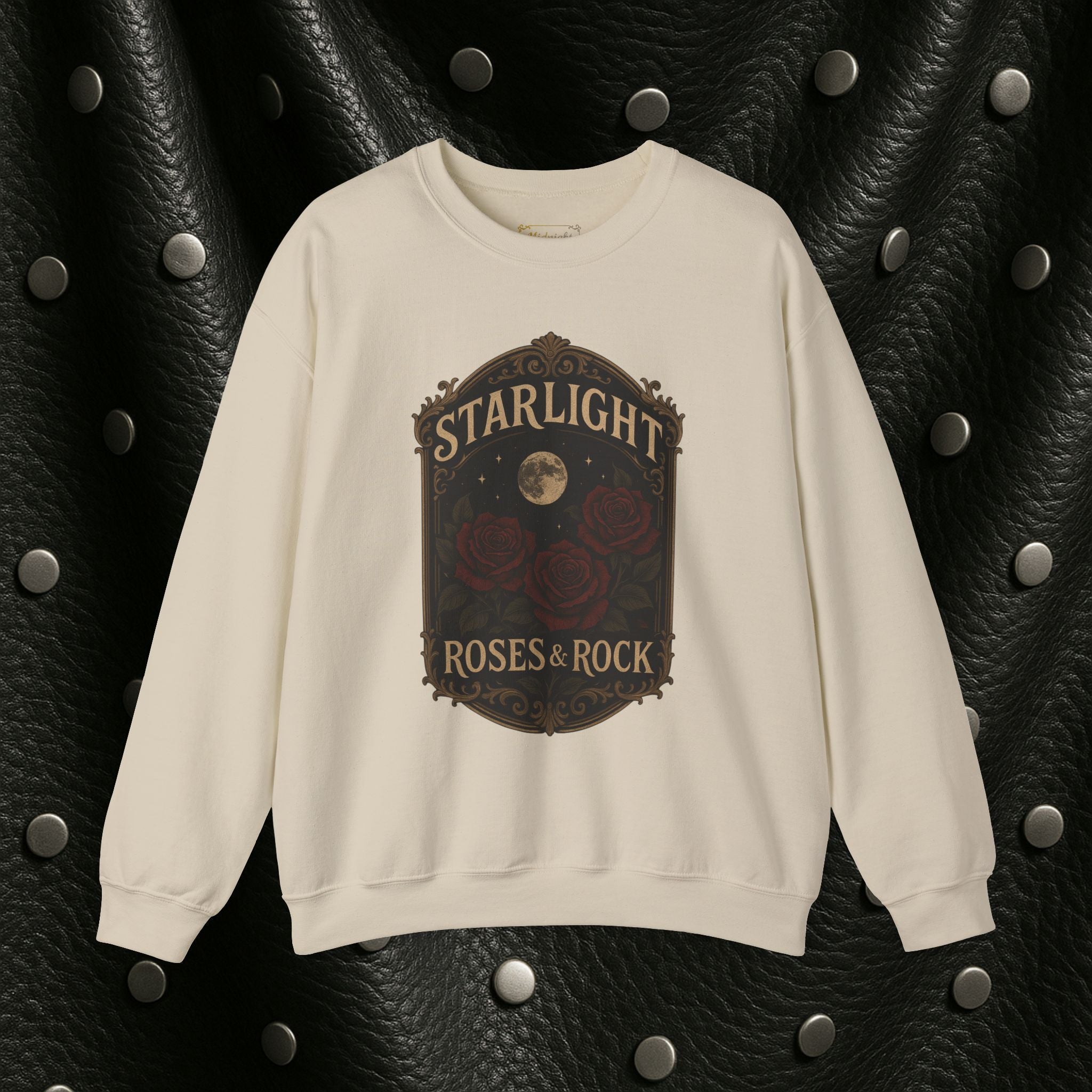 Starlight Roses & Rock Sweatshirt