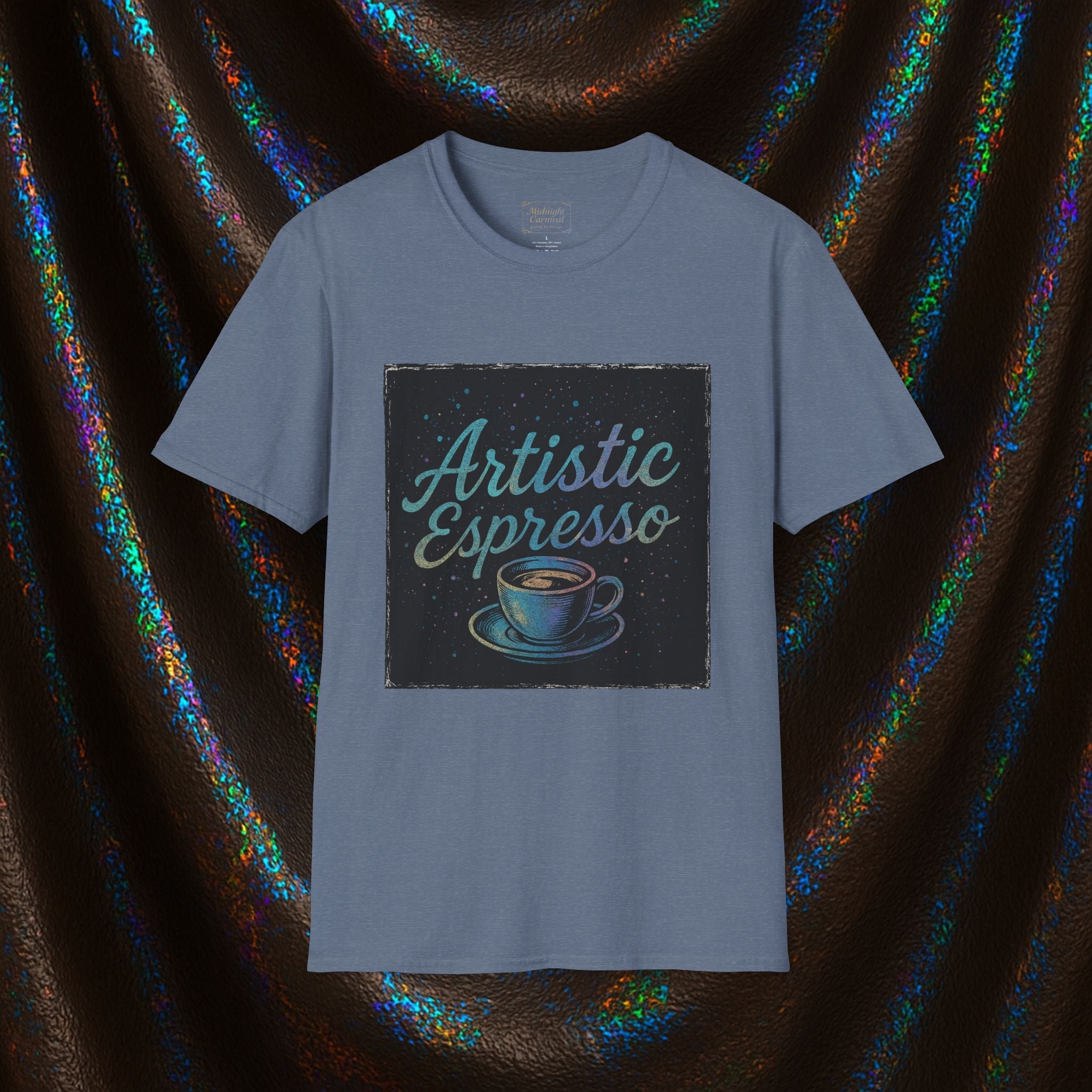Artistic Espresso Graphic T-Shirt