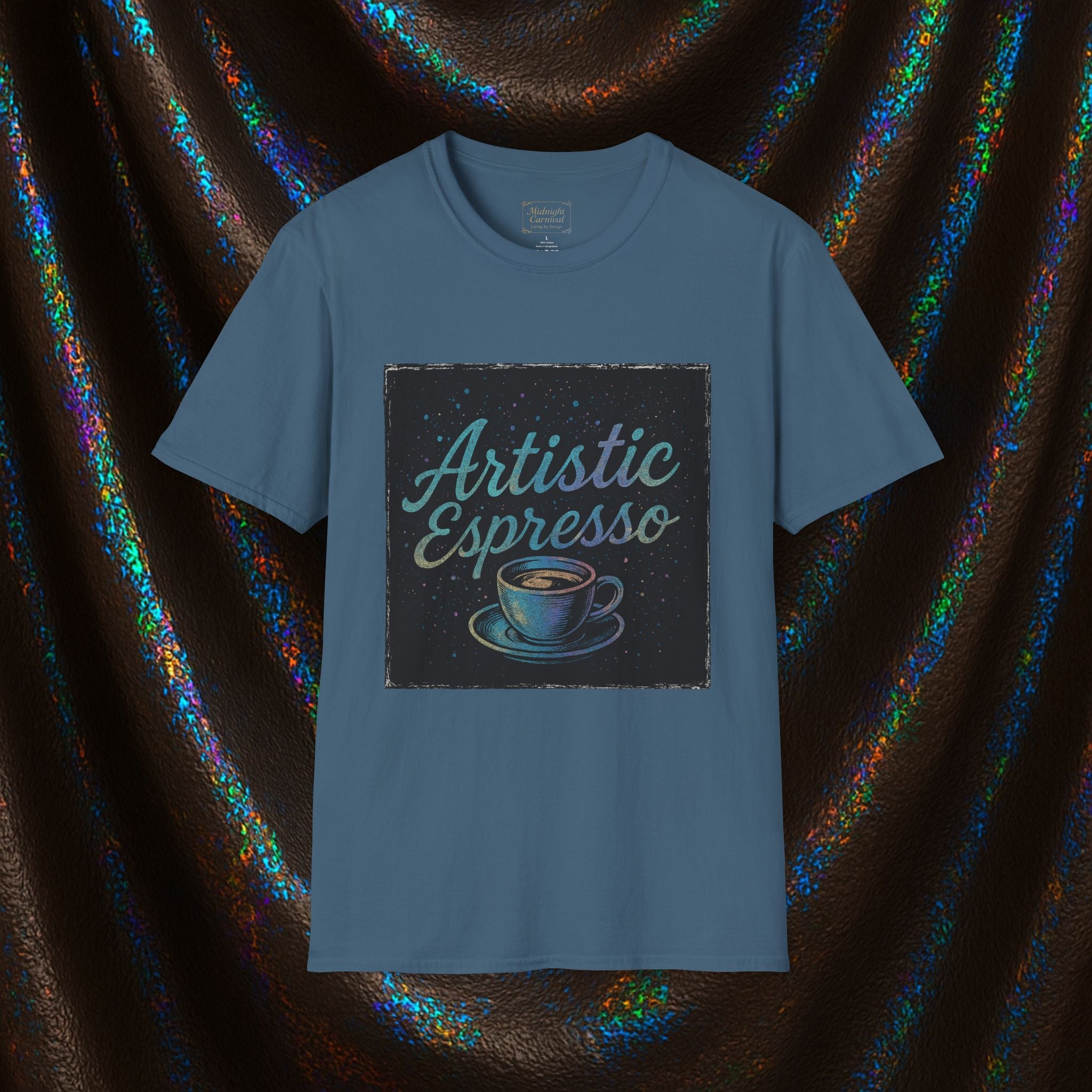 Artistic Espresso Graphic T-Shirt
