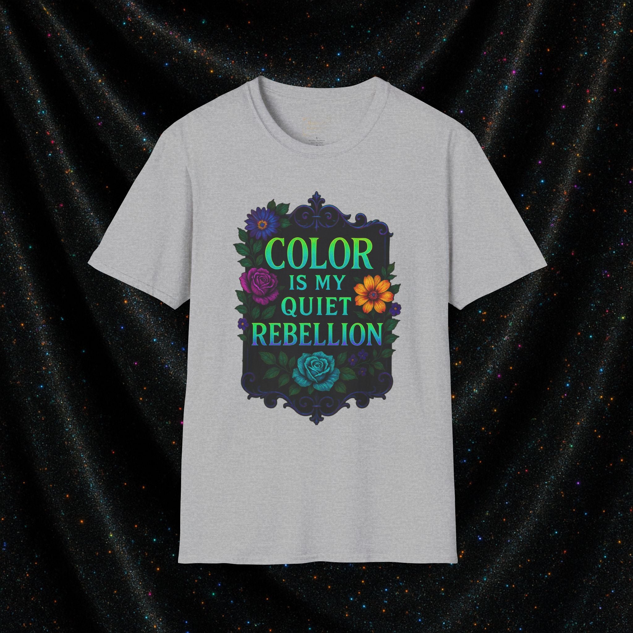 Color is My Quiet Rebellion Graphic T-Shirt