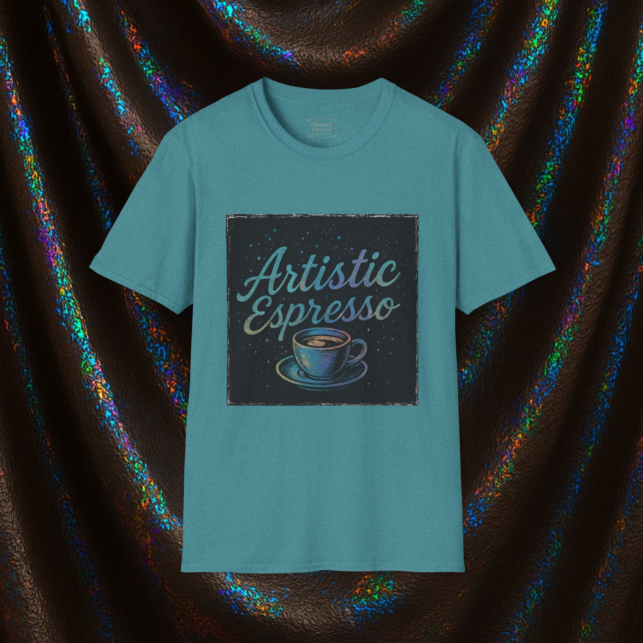Artistic Espresso Graphic T-Shirt