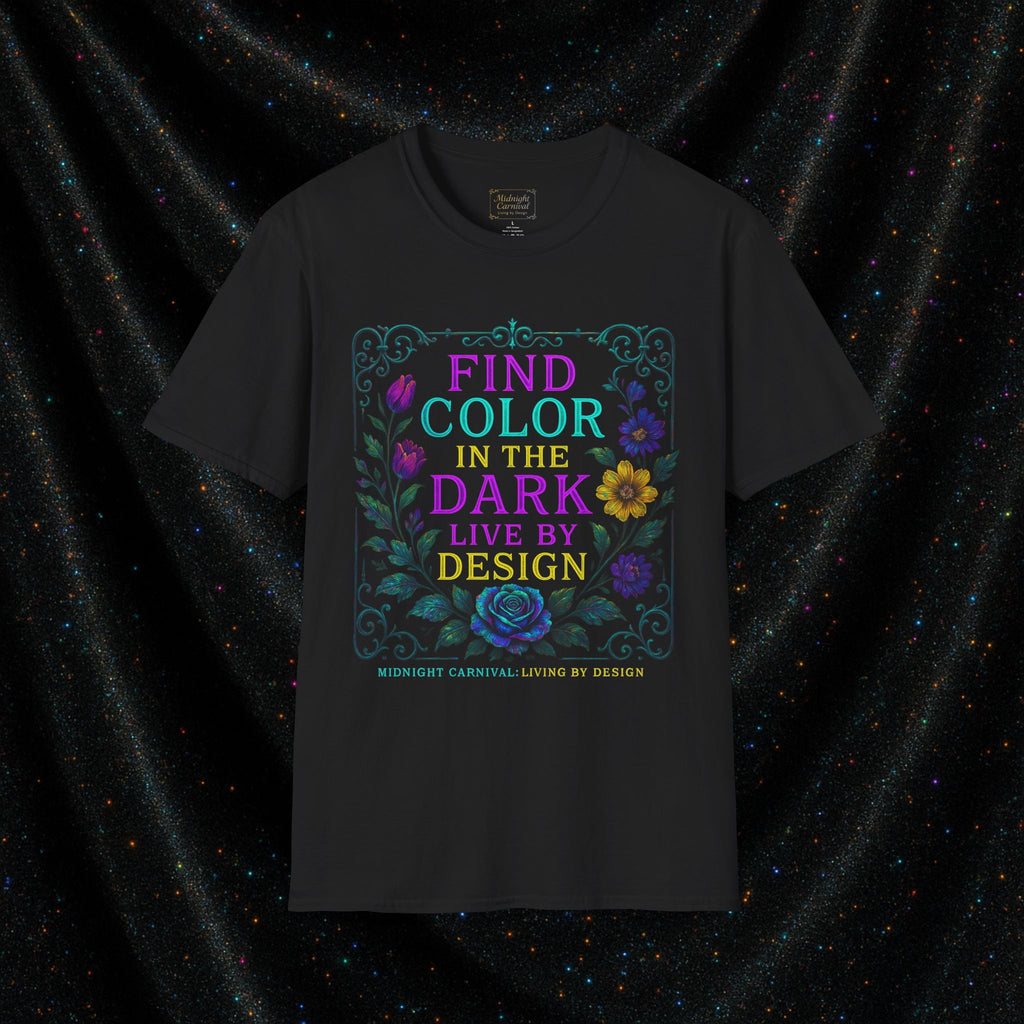 Finding Color in the Dark Graphic T-Shirt