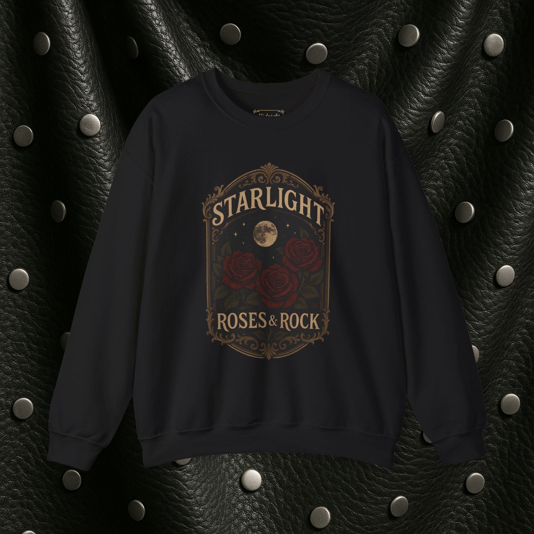 Starlight Roses & Rock Sweatshirt