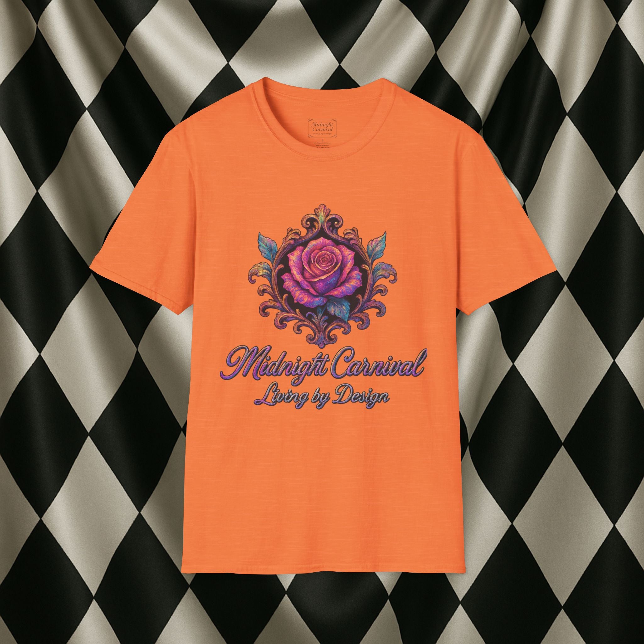 Midnight Carnival Floral Graphic T-Shirt