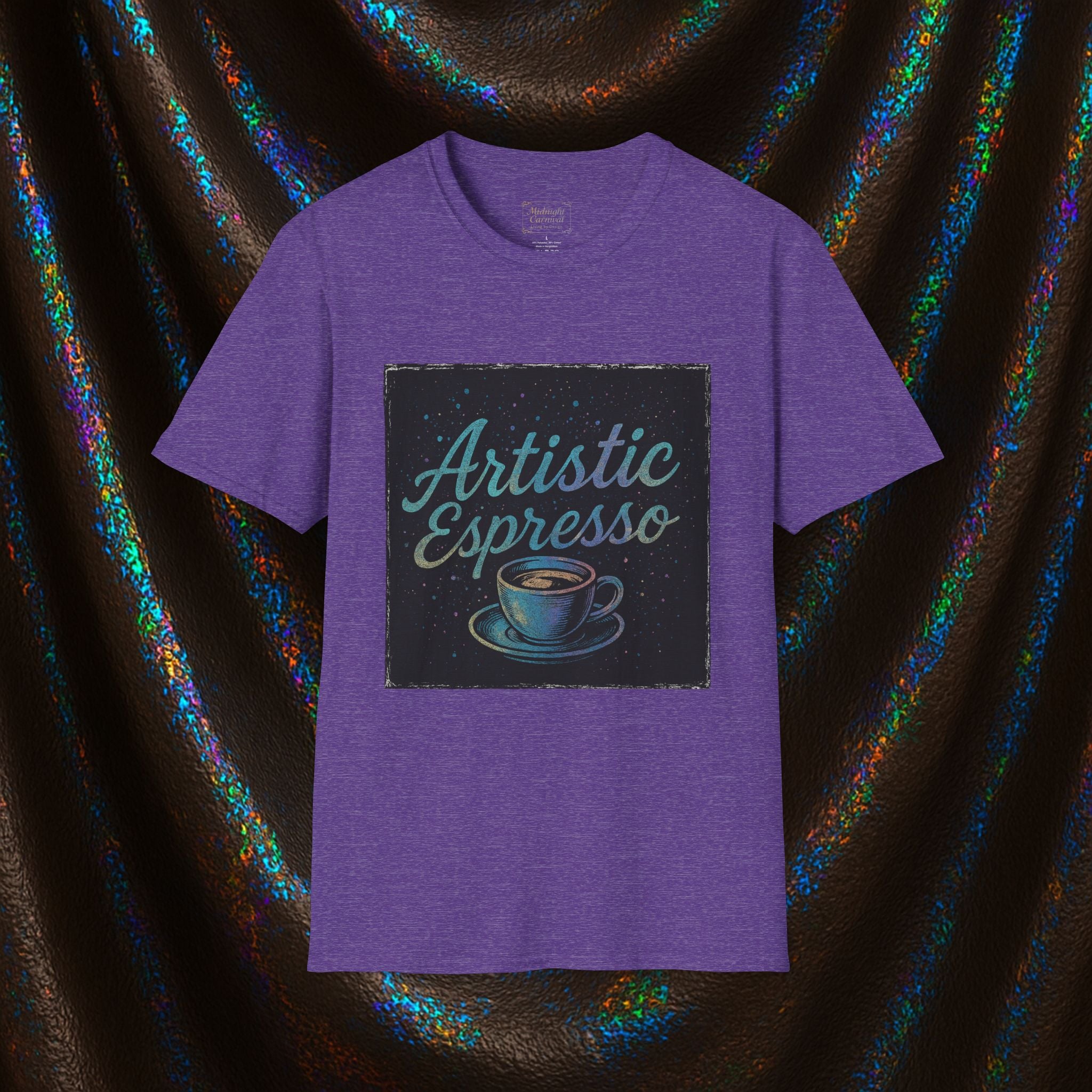 Artistic Espresso Graphic T-Shirt