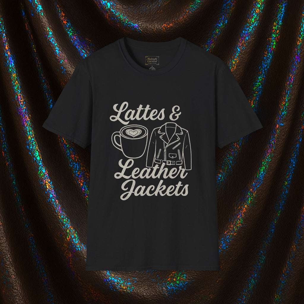 Lattes & Leather Jackets Graphic T-Shirt