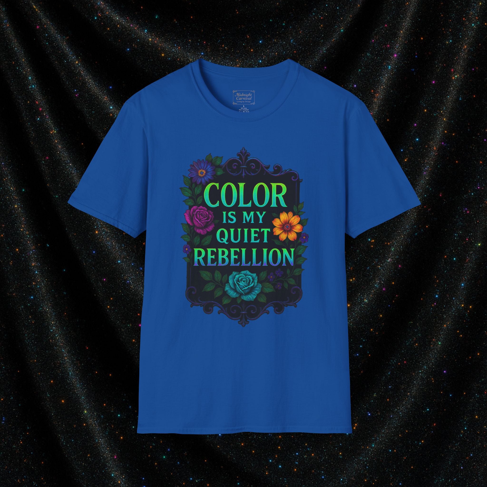 Color is My Quiet Rebellion Graphic T-Shirt