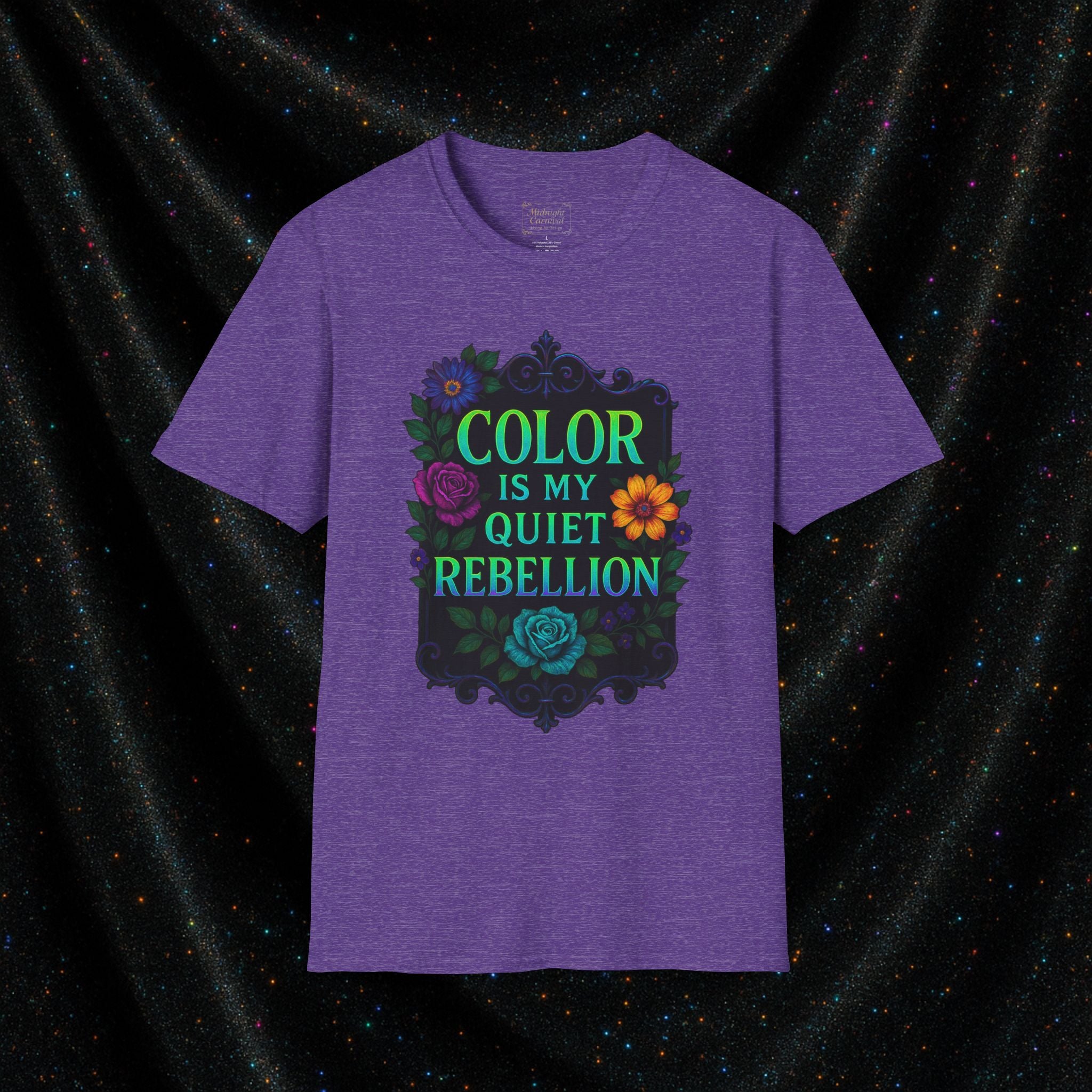 Color is My Quiet Rebellion Graphic T-Shirt