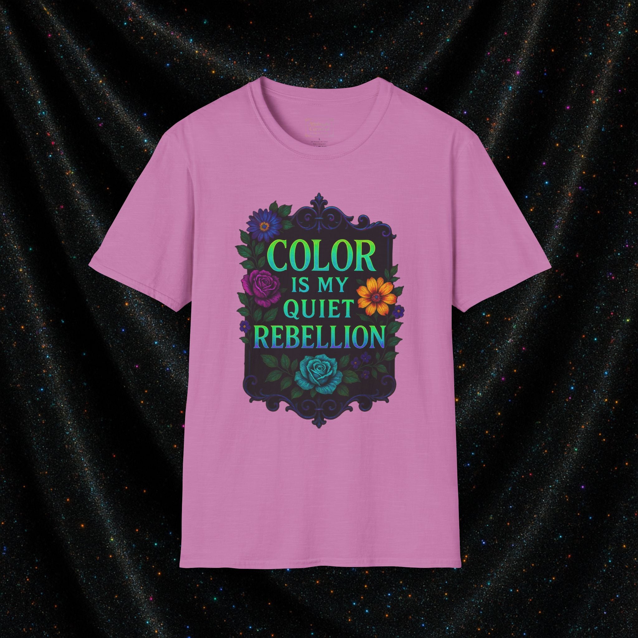 Color is My Quiet Rebellion Graphic T-Shirt