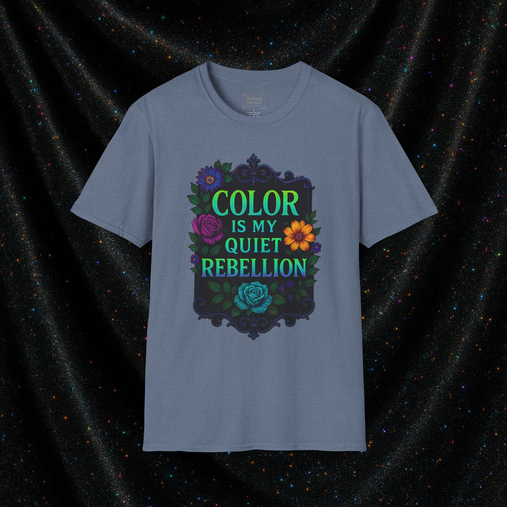 Color is My Quiet Rebellion Graphic T-Shirt