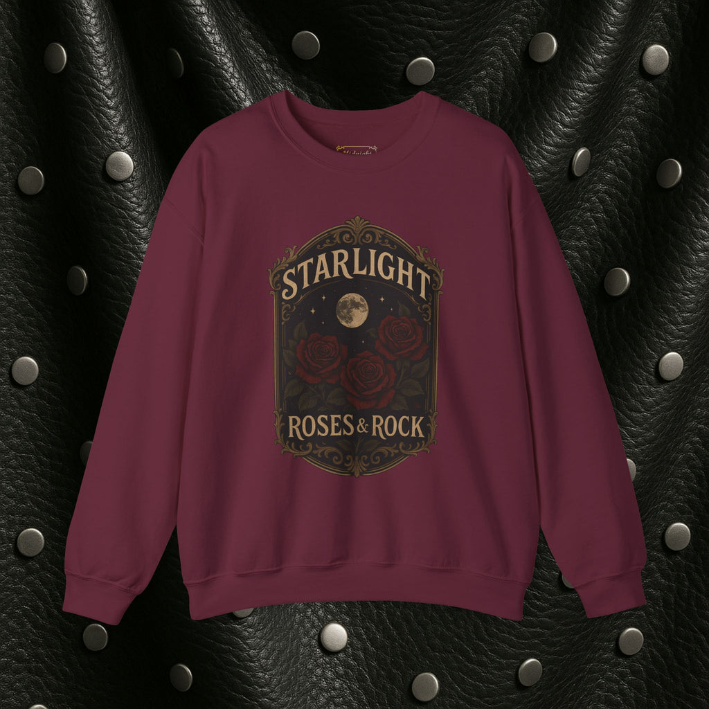 Starlight Roses & Rock Sweatshirt