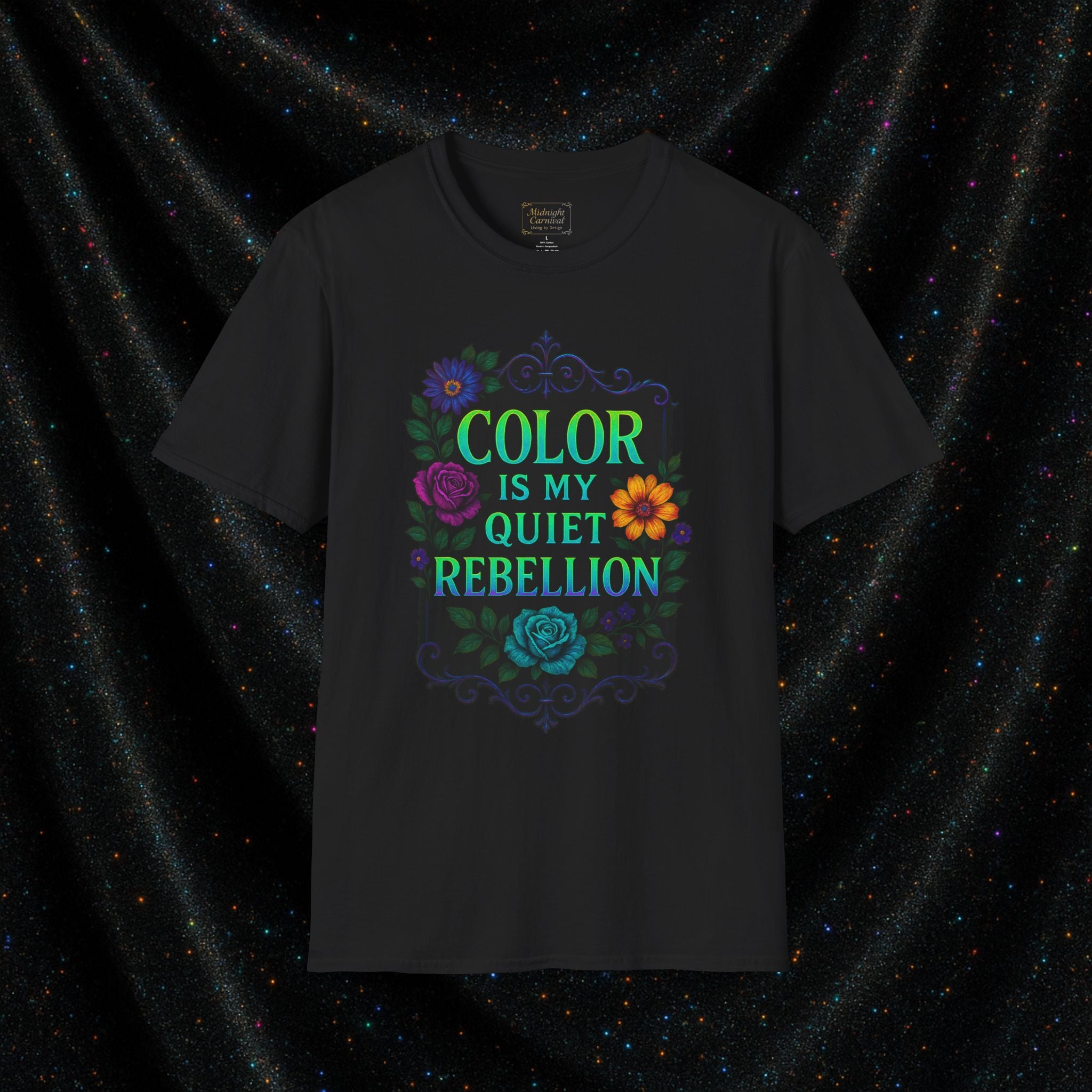 Color is My Quiet Rebellion Graphic T-Shirt